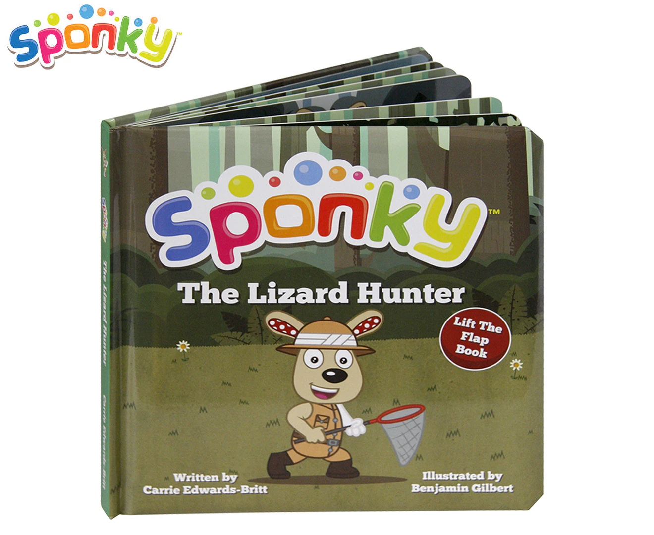 Sponky: The Lizard Hunter Lift-The-Flap Hardover Book