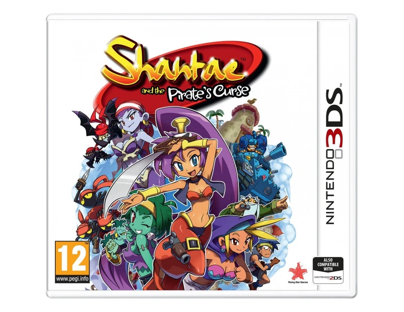 Shantae And The Pirate's Curse 3DS Game