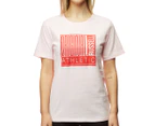 Russell Athletic Women's Square Logo T-Shirt - Light Pink