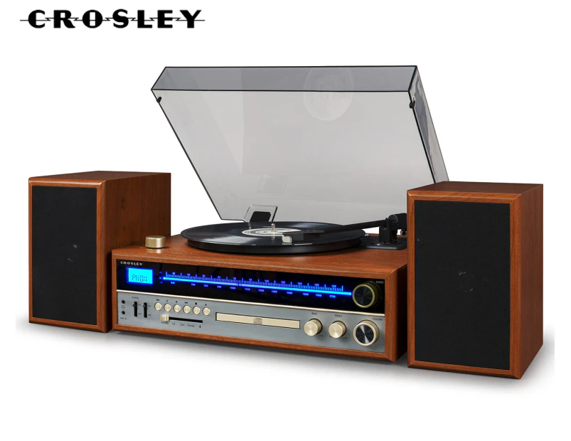 Crosley 1975T Entertainment System - Walnut