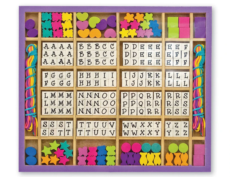 Melissa & Doug Created by Me! Alphabet Bead Kit