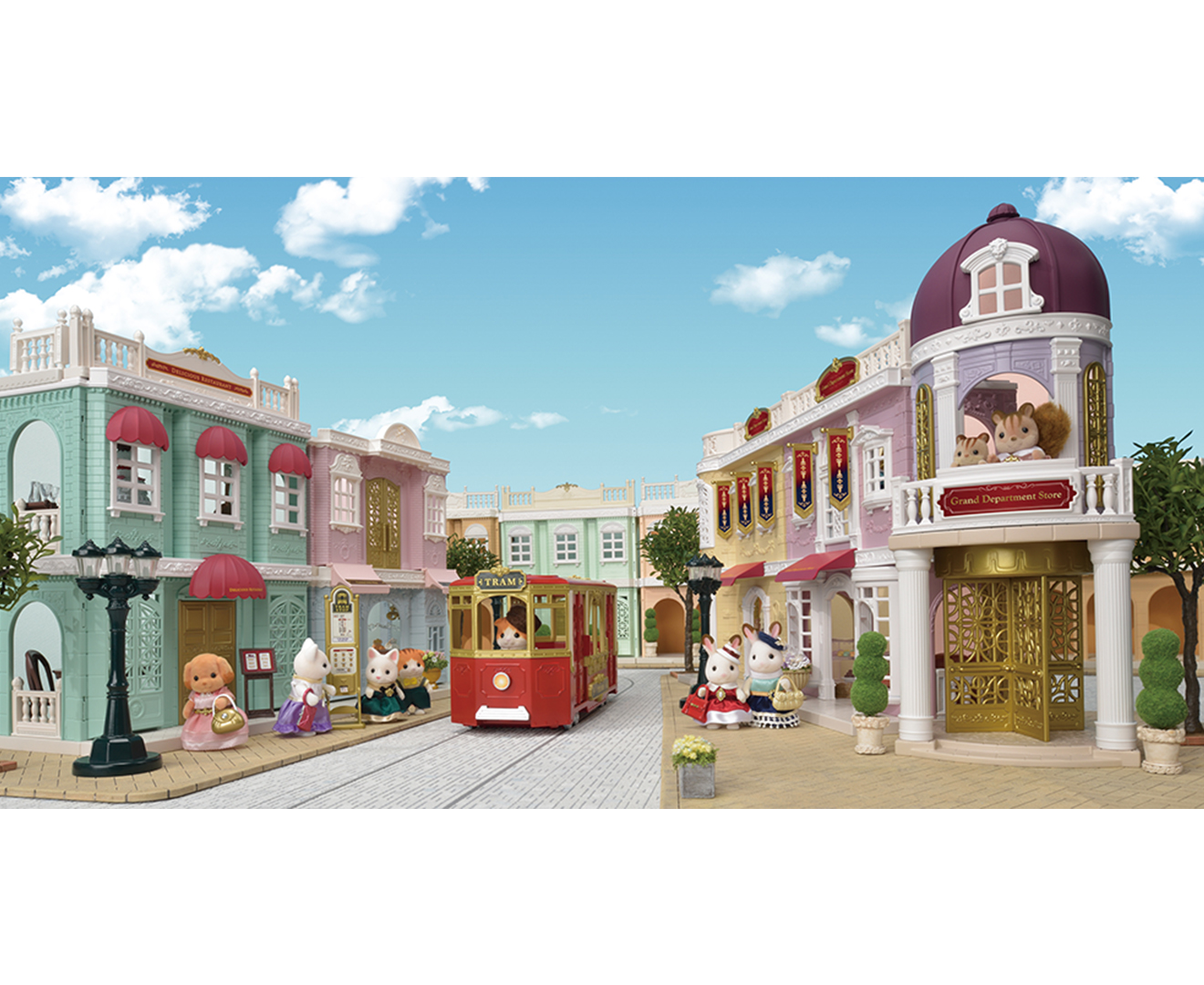 sylvanian families department store gift set