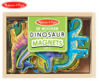 Melissa & Doug Dinosaur Wooden Magnets 20-Piece Set