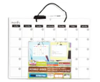 Double-Sided Dry Erase Board & Calendar