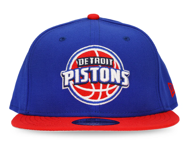 New Era Detroit Pistons 9FIFTY Snapback Cap - Blue/Red
