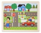 Melissa & Doug Wooden Magnetic Matching Picture Game 3