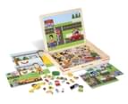 Melissa & Doug Wooden Magnetic Matching Picture Game 5