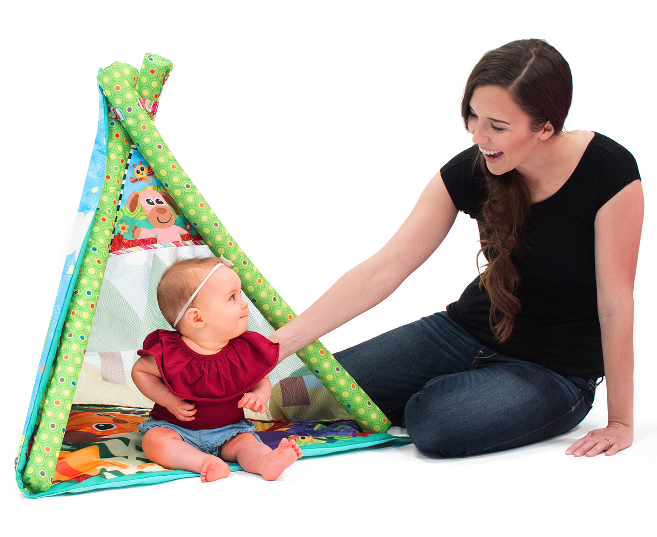 lamaze 4 in 1 teepee activity gym