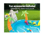 Bestway Inflatable Kids Play Pool Fantastic Sea Life Play Center Splash Pools