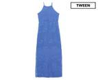 Bardot Junior Girls' Siri Broderie Dress - Blue
