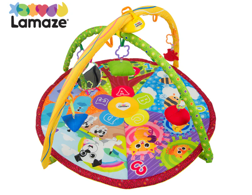 Lamaze ABC 123 Learning Symphony Motion Baby/Infant Playgym Activity Gym Floor Mat w/ Music/Mirror/Toys