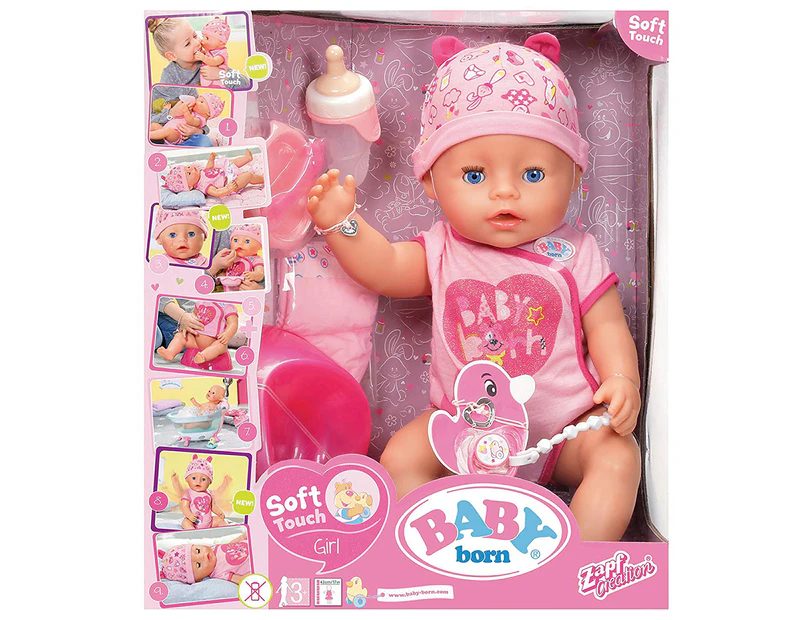 Baby Born Soft Touch Girl Doll