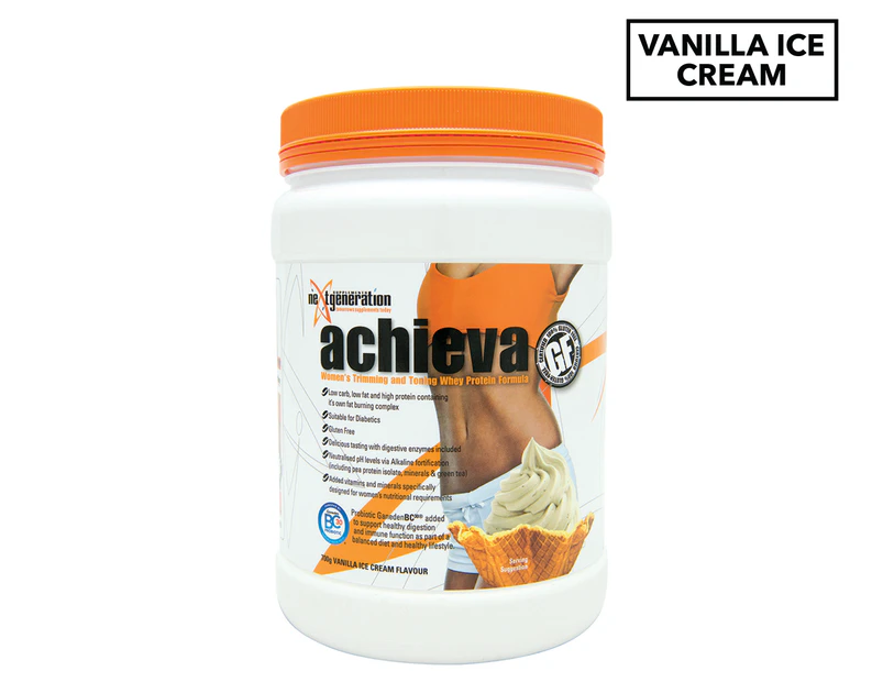 Next Generation Achieva Women's Whey Protein Vanilla 700g