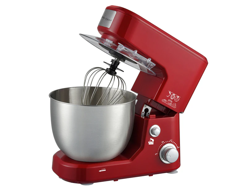 Healthy Choice 1000W Kitchen Stand Mixer - Red