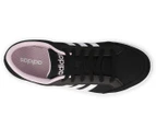 Adidas Women's VS Set Shoe - Core Black/White/Aero Pink