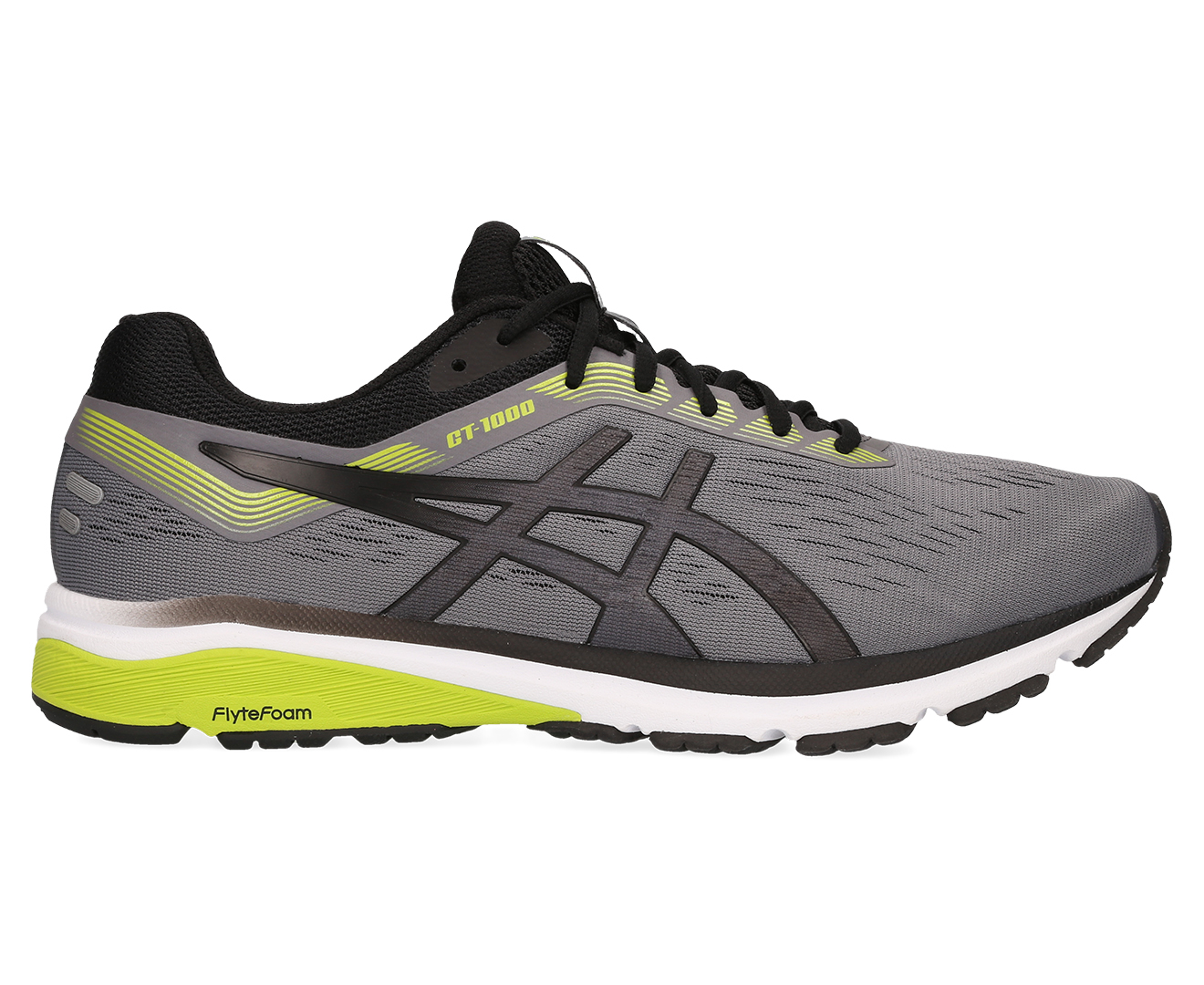 ASICS Men's GT-1000 7 Wide Fit (2E) Shoe - Carbon/Black | Catch.co.nz