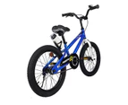 RoyalBaby BMX Freestyle Kids Bike & Kickstand, Water Bottle & Bell 18 inch Wheels, Blue