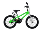 RoyalBaby BMX Freestyle Kids Bike & Kickstand, Water Bottle & Bell 16 inch Wheels, Green