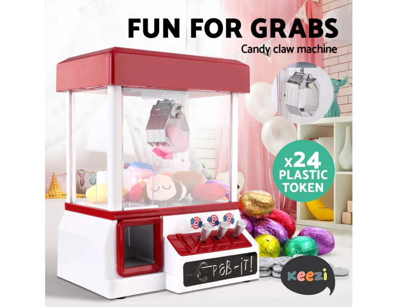 Claw Machine for Kids,Mini Vending Machines Candy Grabber Prize