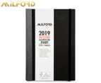Milford Day To Page Aluminium 2019 Diary - Black