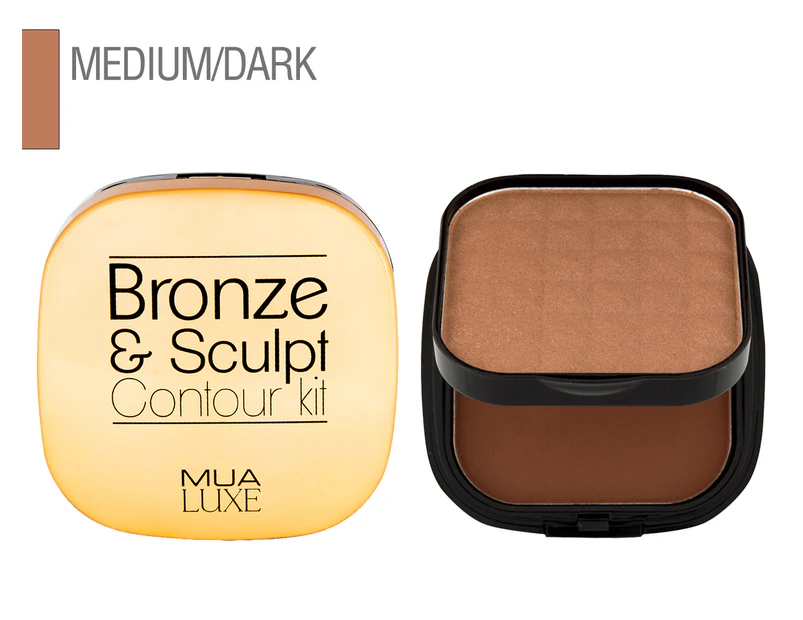 Makeup Academy Luxe Bronze & Sculpt Contour Kit 20g - Medium/Dark