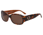 Oroton Women's Amirah Polarised Sunglasses - Tortoise/Blush