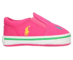Polo Ralph Lauren Baby Bal Harbour Repeat Slip-On Shoe - Belmont Pink