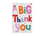 Simon Elvin Open A Big Thank You Individually Wrapped Cards (Pack Of 12) (Multicoloured) - SG15534
