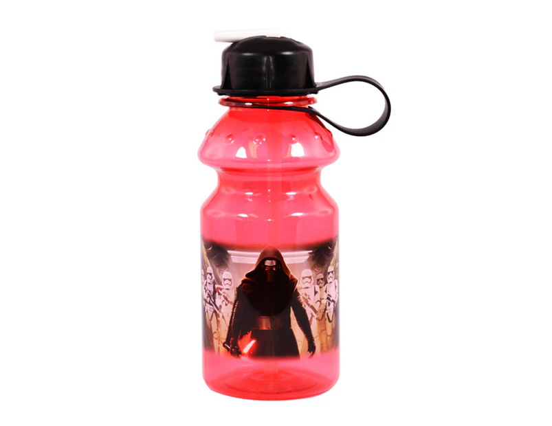 Star Wars Childrens/Kids Plastic Water Bottle (Red/Black) - SG15645