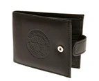 Celtic FC Mens Official RFID Embossed Leather Wallet (Black) - SG15693