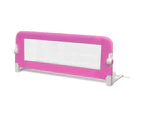 Toddler Safety Bed Rail 102x42cm Pink Baby Kids Protective Guard Gate