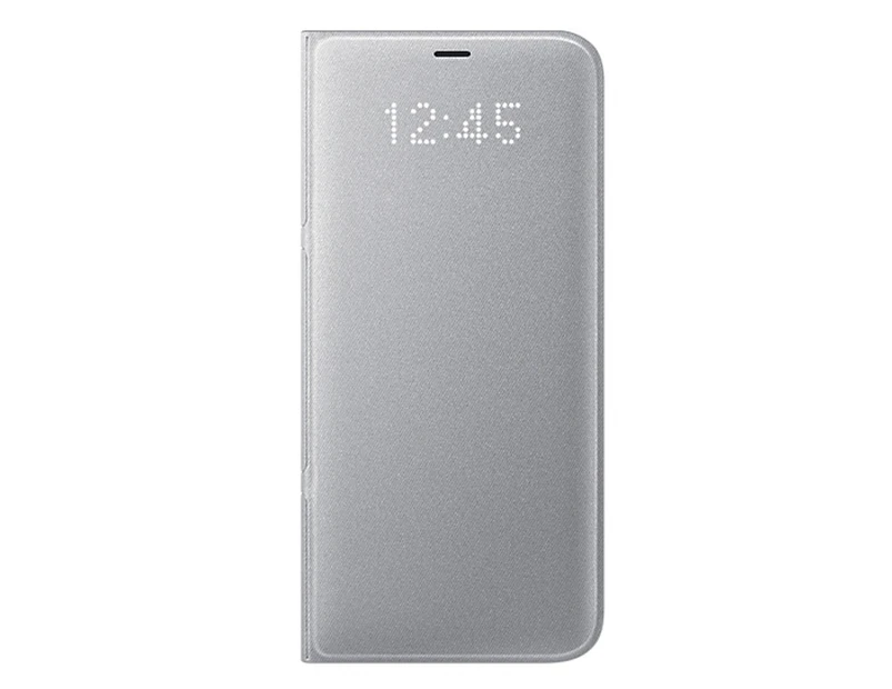 Samsung LED View Flip Case for Samsung Galaxy S8 Plus - Silver