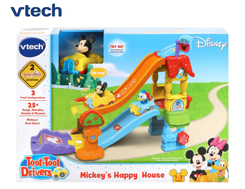 VTech Toot-Toot Drivers Disney Mickey's Happy House Playset