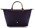 Longchamp Medium Le Pliage Top Handle Handbag- Bilberry