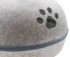 Paws & Claws 48x38cm Cosy Cat Cave - Grey
