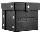 Diesel Men's 46mm Rasp Leather Watch - Brown/Grey