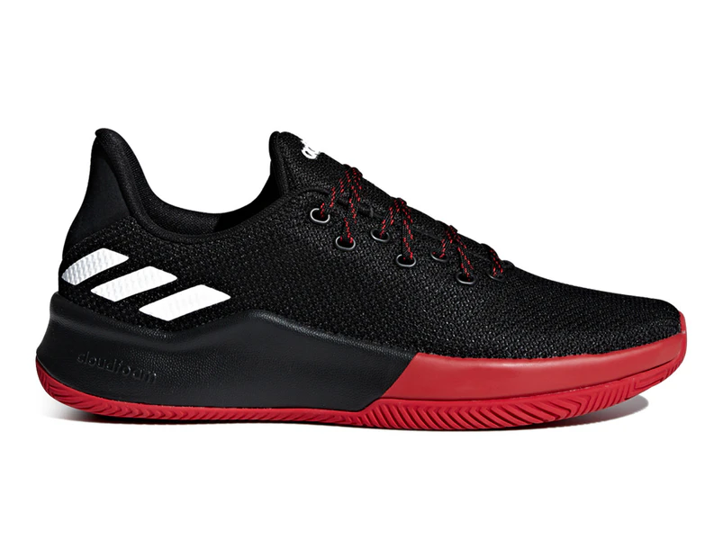 Adidas Men's Speedbreak Basketball Shoe - Core Black/White/Scarlet Red