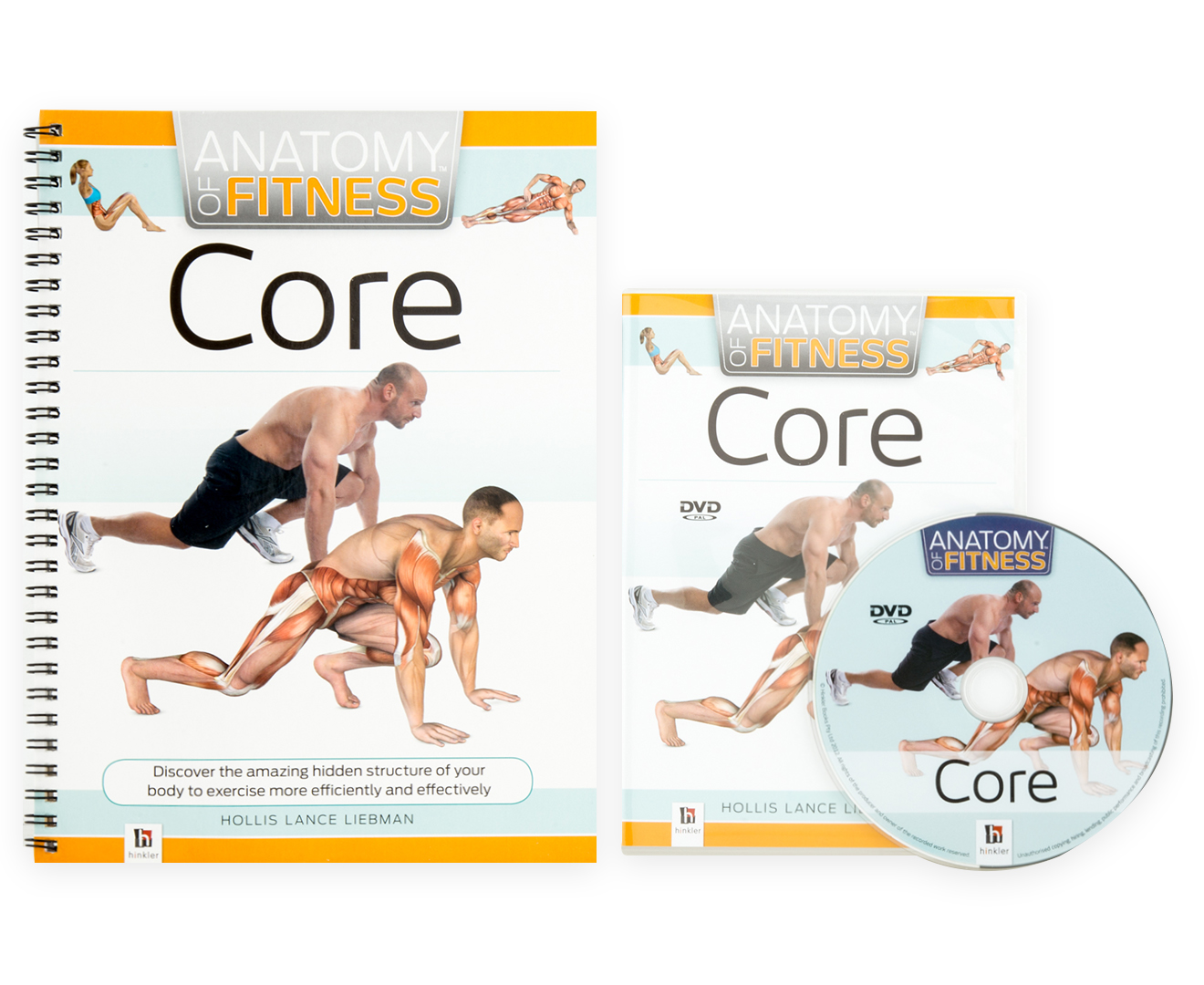 Anatomy Of Fitness Core Book DVD Set Catch .au