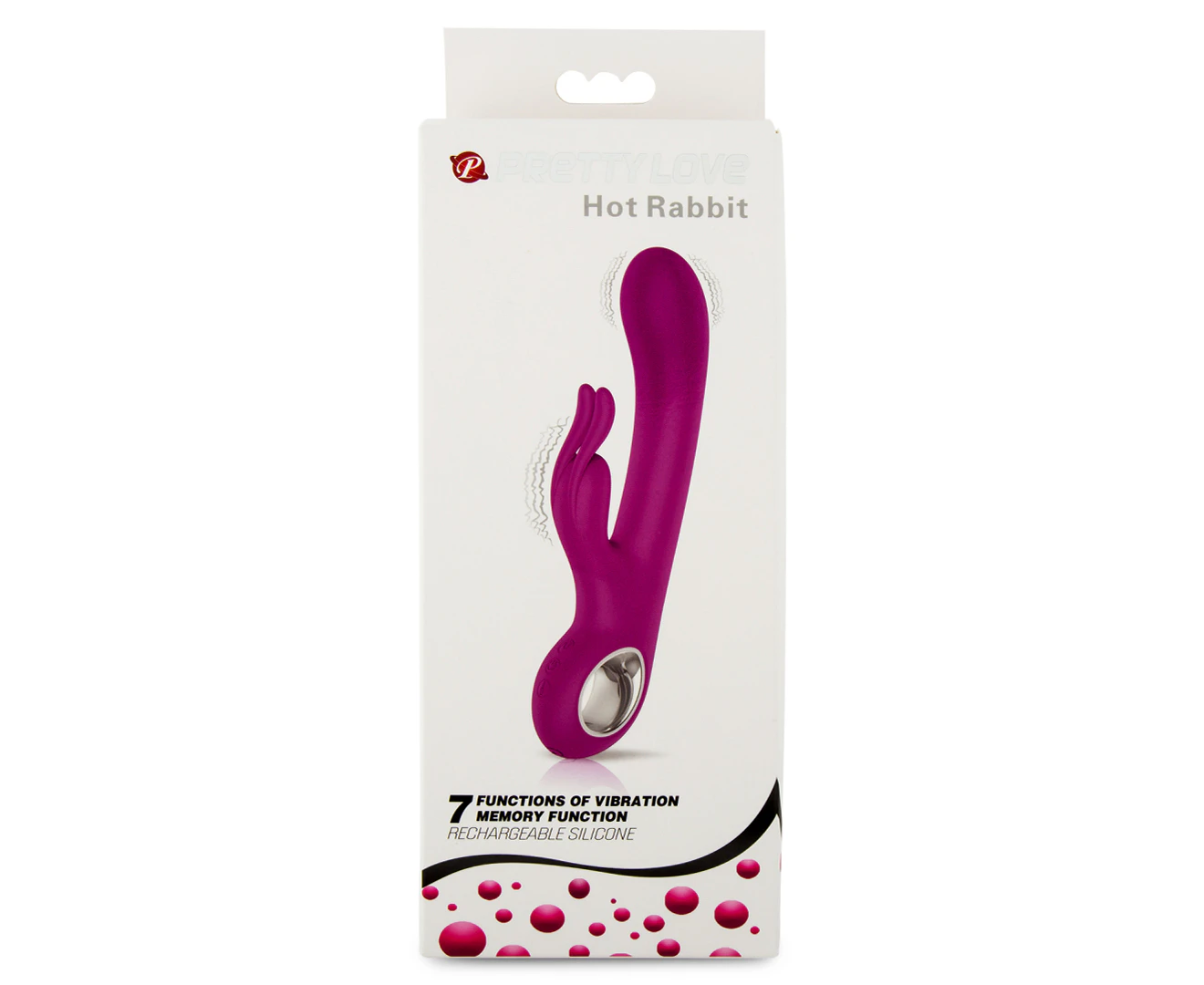 Pretty Love Hot - Auto Heating Dual-Motors Rabbit Vibrator