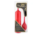 Lust Pumper 8" Vacuum Penis Pump - Red 