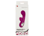 Pretty Love Valentine Rechargeable Rabbit Vibrator - Purple 