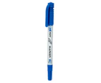 Pilot SCA-TMCD CD/DVD Twin Tip Marker Pen 12-Pack - Blue