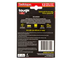 4 x Sellotape Tough Tabs 25mm x 25mm - Clear