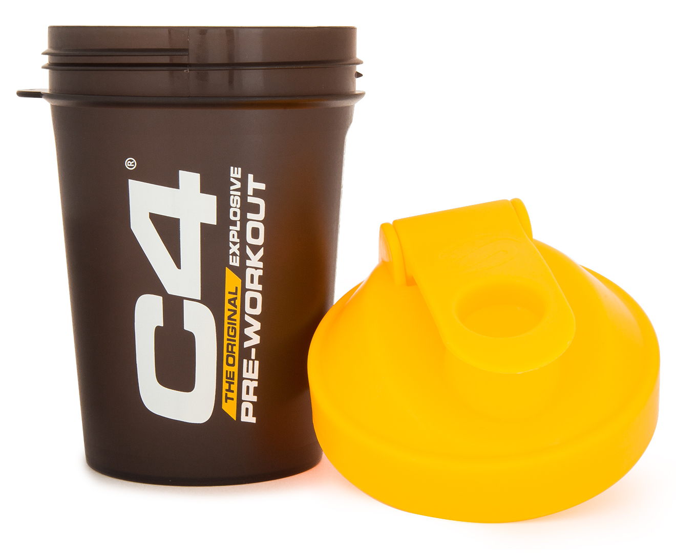 Cellucor, C4, SmartShake Shaker Cup, Black/Yellow