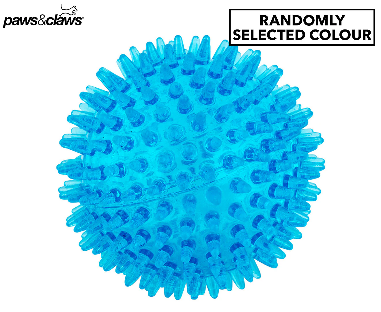 2 x Paws & Claws 9cm Spike Ball - Randomly Selected