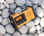 Sangean MMR-88 Emergency/Survival Portable Digital Alert Radio - Yellow/Black