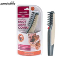 Paws & Claws Electric Knot Away Comb - Grey