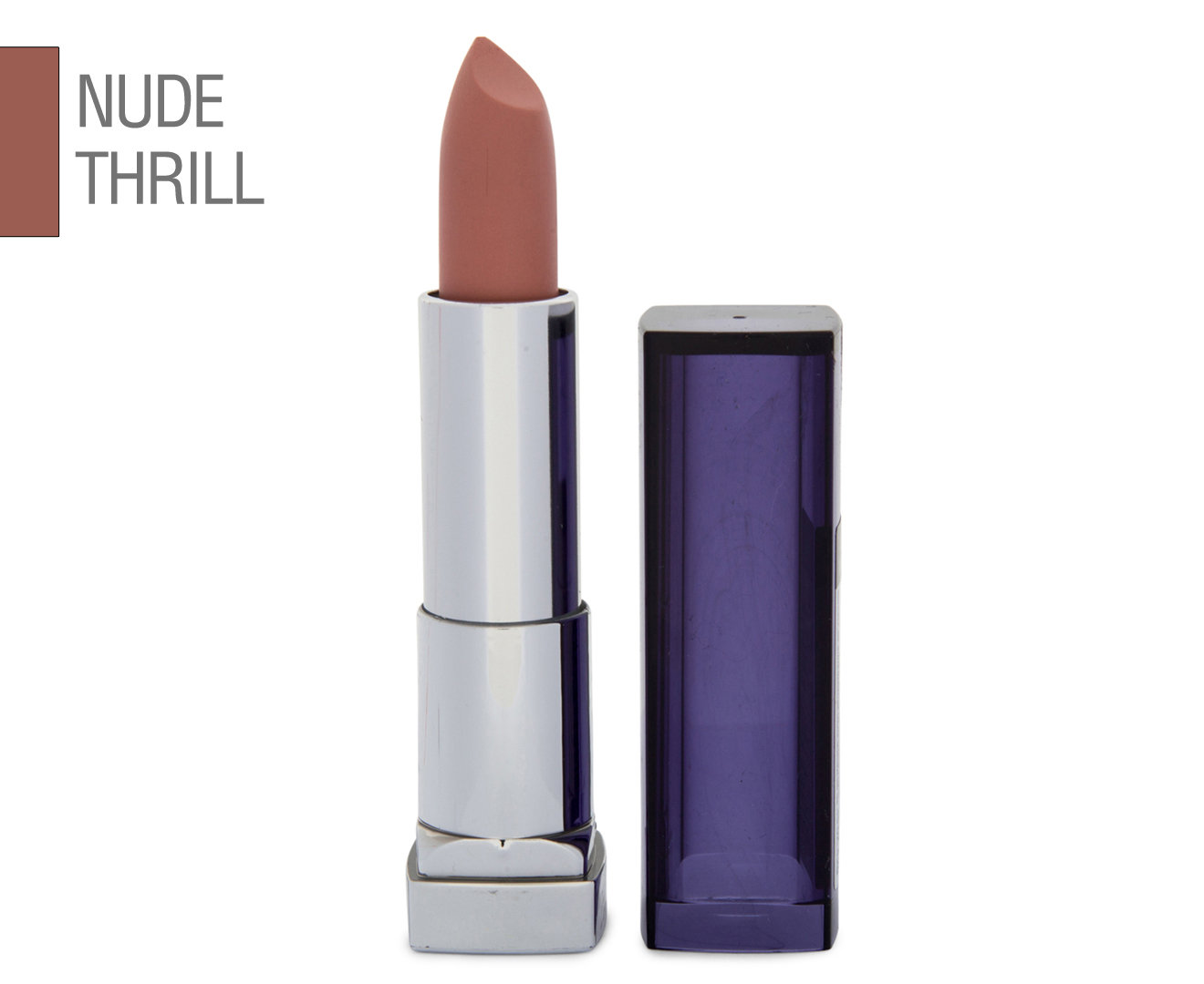 Maybelline Color Sensational Bold Lipstick 4.2g - #755 Nude Thrill.