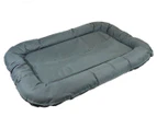Paws & Claws 95cm Heavy-Duty Pet Bed - Grey