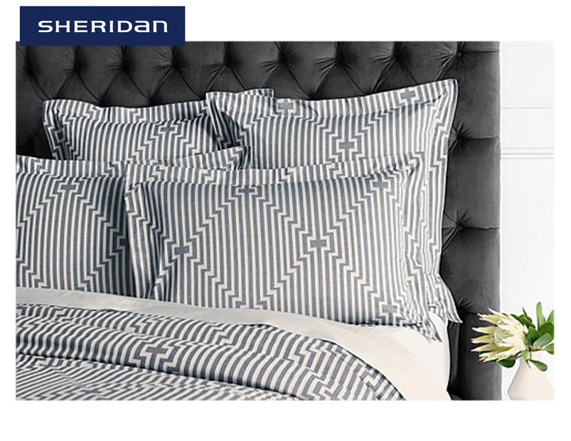 Sheridan Dumond Tailored Pillowcase Pair - Pewter